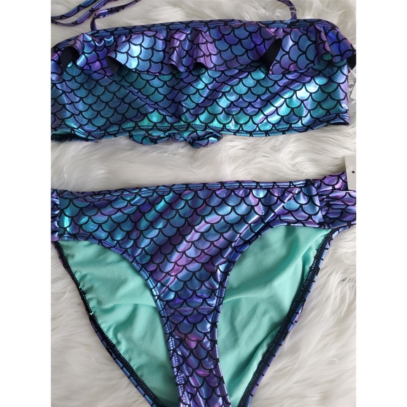 Girls Mermaid Bikini - Picture 2 of 11